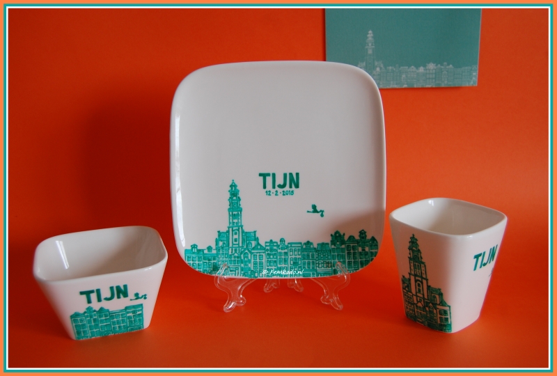 Geboorteservies Tijn