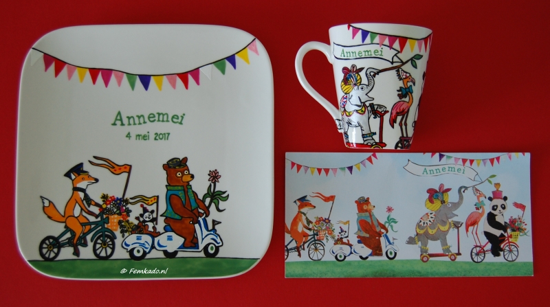 *Geboorteservies Annemei