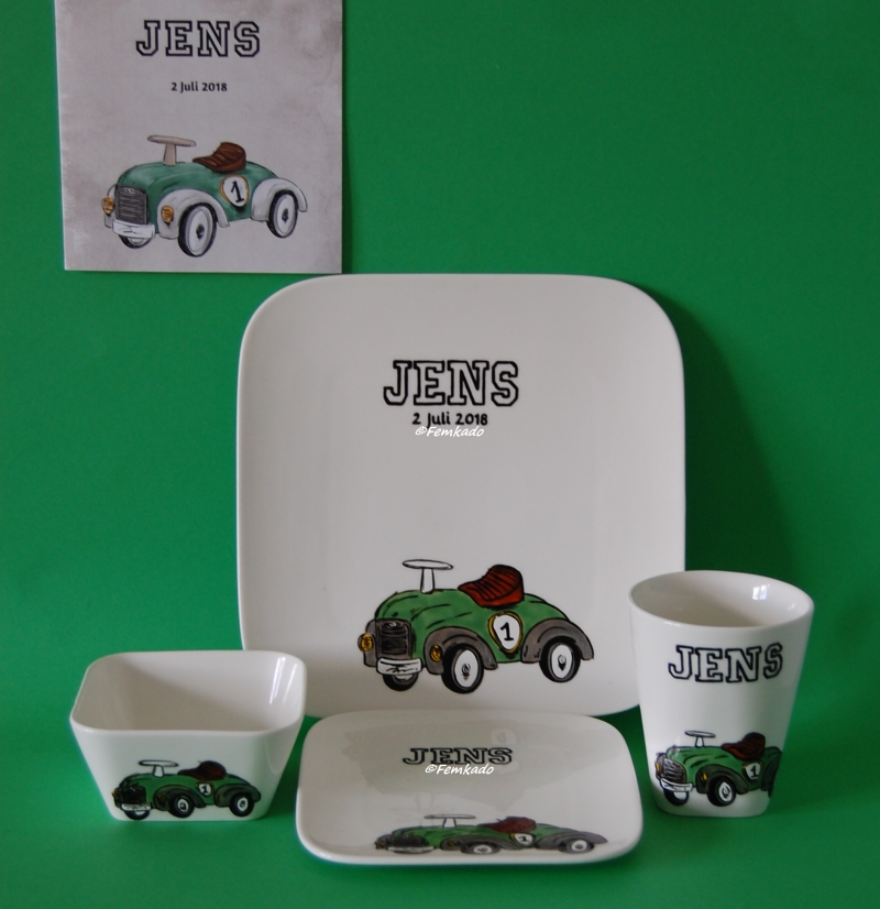 Geboorteservies Jens