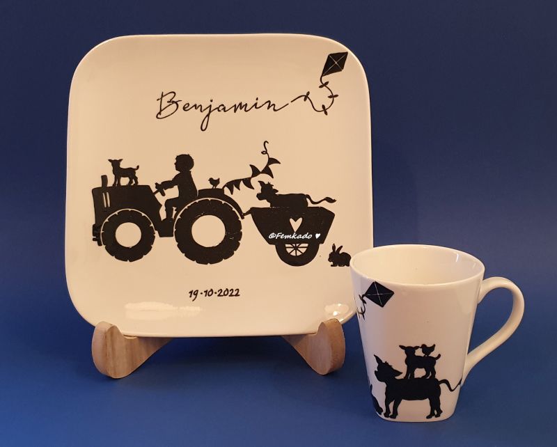 Geboorteservies Benjamin
