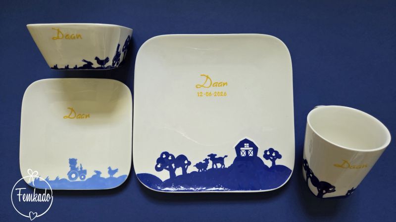 Geboorteservies Daan