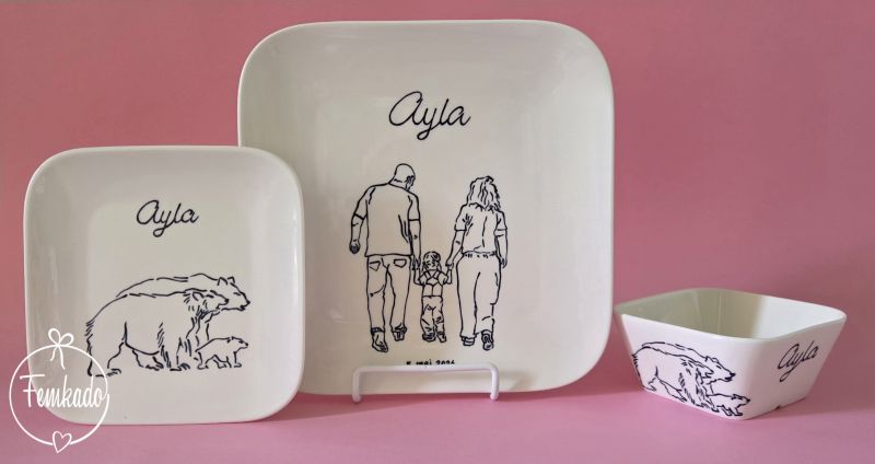 Geboorteservies Ayla