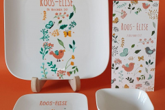 *Geboorteservies Roos-Elise