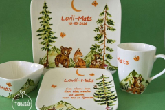 Geboorteservies Levii-Mats