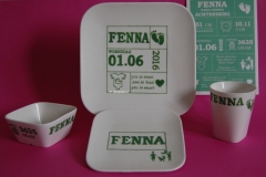 Verjaardagsservies Fenna