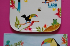 *Verjaardagsbordje Lara