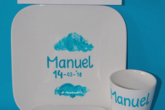 Verjaardagsservies Manuel